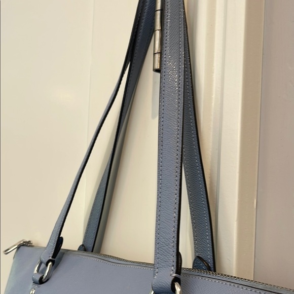 Coach Blue Tote Bag with Structured Design - Picture 4 of 6